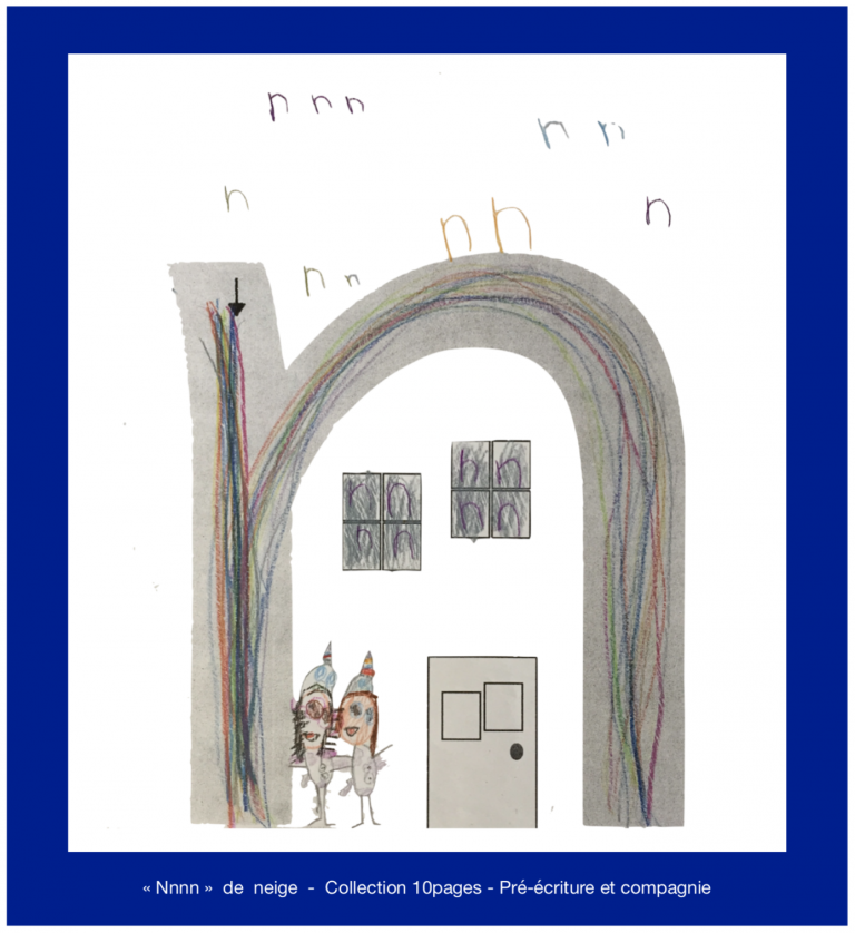 Ecoute La Voix De Son Maitre En 5 Lettres Pré-écriture et compagnie - Collection 10pages